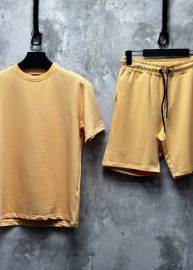 Костюм літній базовий персиковий MFStore Изображение Костюм літній базовий персиковий MFStore