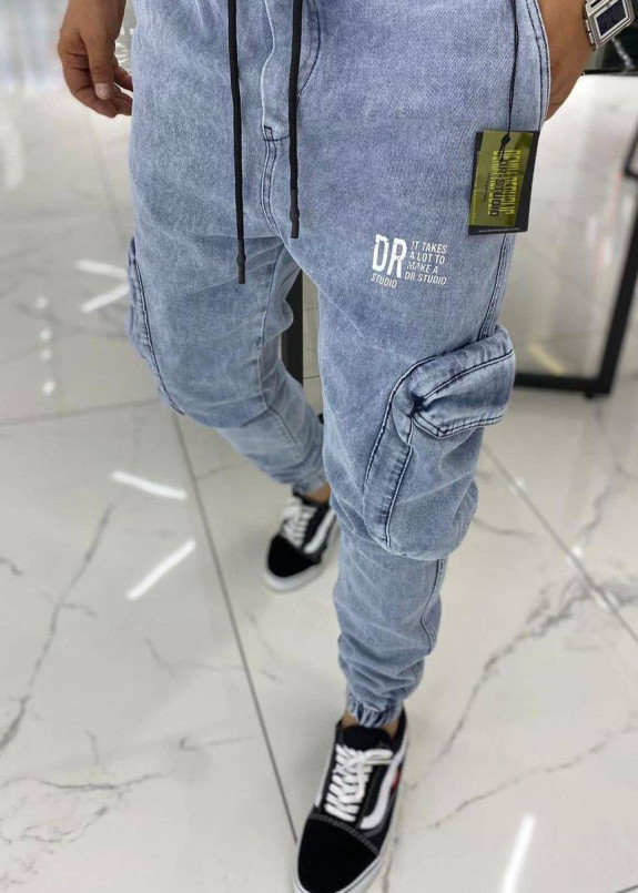 Джоггери карго голубі MFStore Изображение Джоггери карго голубі MFStore