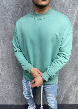 Світшот вільного крою базовий фісташковий MFStore Изображение Світшот вільного крою базовий фісташковий MFStore