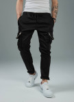 Джогери карго чоловічі з блискавками на карманах чорні MFStore Изображение Джогери карго чоловічі з блискавками на карманах чорні MFStore