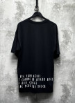 Футболка вільного крою з принтами і текстом чорна MFStore Изображение Футболка вільного крою з принтами і текстом чорна MFStore
