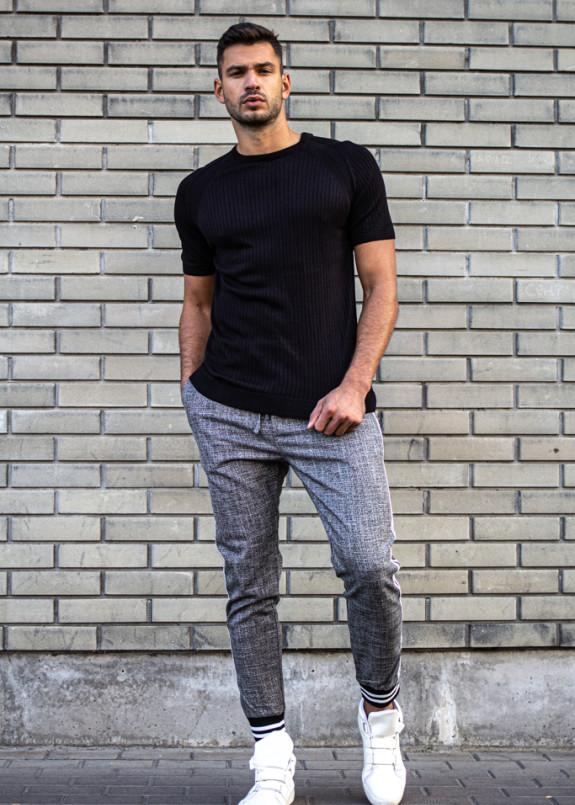 Футболка рифленая под резинку MFStore Изображение Футболка рифленая под резинку MFStore