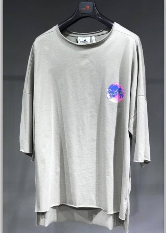 Футболка серая с месяцем MFStore Изображение Футболка серая с месяцем MFStore