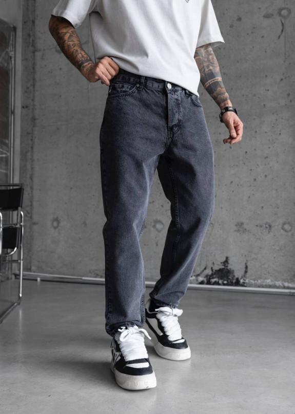 Джинси прямі подовжені сірі MFStore Изображение Джинси прямі подовжені сірі MFStore