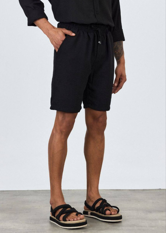 Шорти вільного крою базові чорні MFStore Изображение Шорти вільного крою базові чорні MFStore