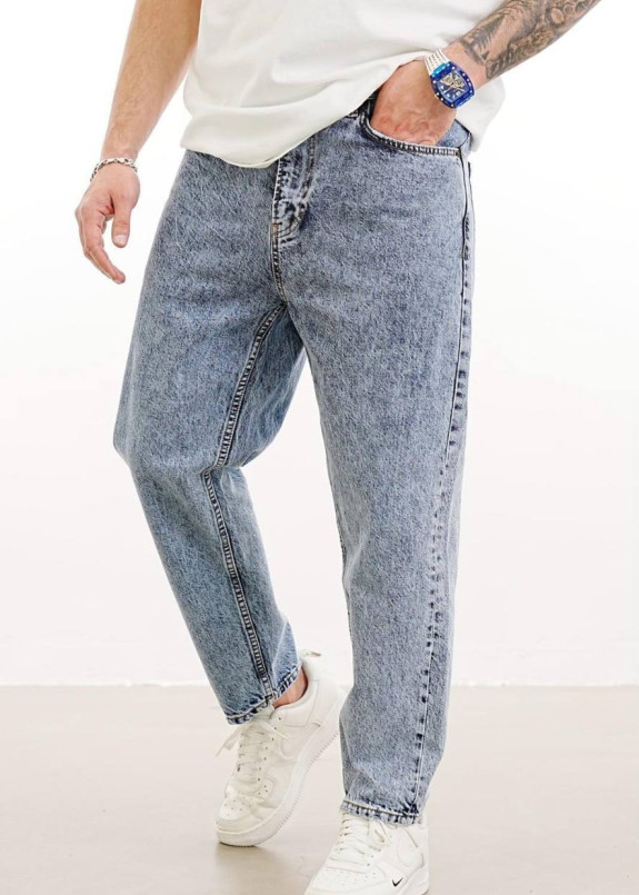 Джинси мом прямі світло-блакитні MFStore Изображение Джинси мом прямі світло-блакитні MFStore