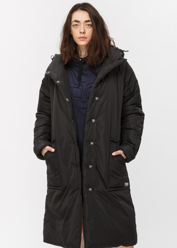 Пуховик черный Roussin Изображение Пуховик черный Roussin