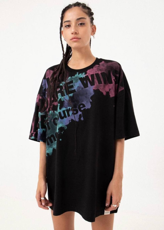 Футболка оверзайз who dare wins унисекс MFStore Изображение Футболка оверзайз who dare wins унисекс MFStore