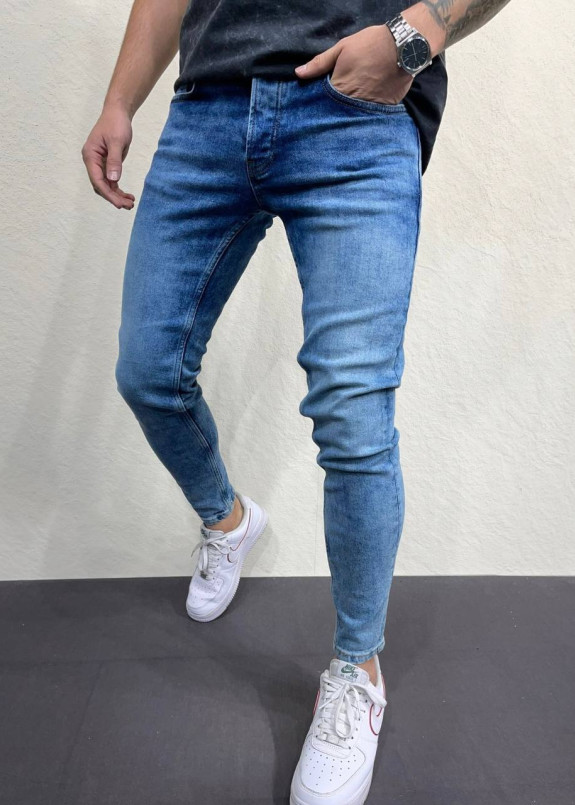 Джинси завужені до низу блакитні MFStore Изображение Джинси завужені до низу блакитні MFStore