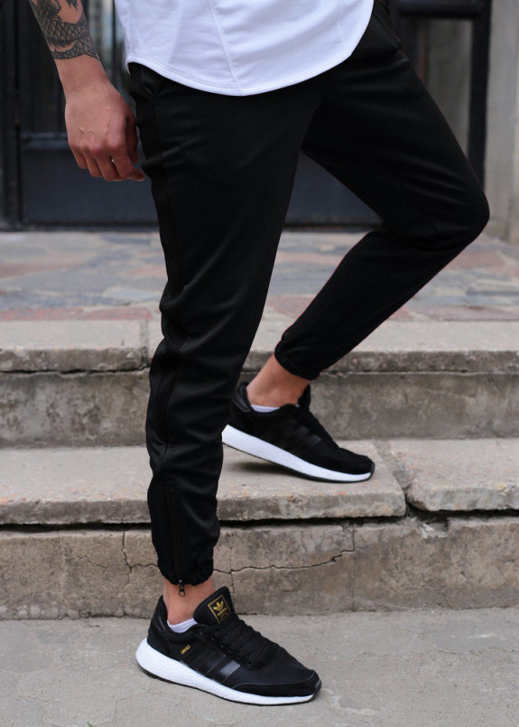 Спортивные штаны мужские черные Рокки Tur streetwear Изображение Спортивные штаны мужские черные Рокки Tur streetwear