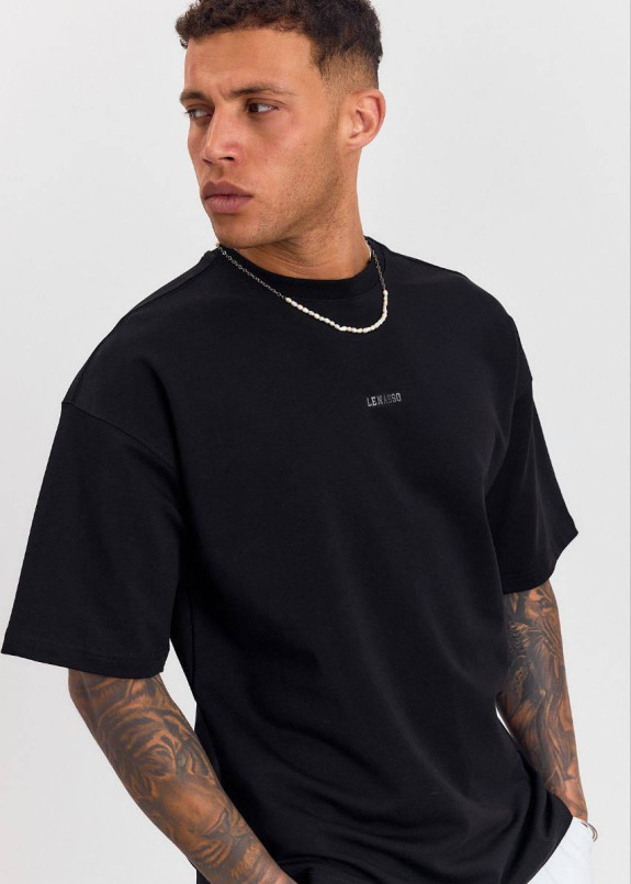 Футболка оверсайз базова чорна MFStore Изображение Футболка оверсайз базова чорна MFStore