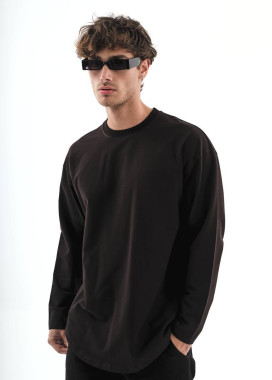 Базовий лонгслів подовжений чорний MFStore Изображение Базовий лонгслів подовжений чорний MFStore