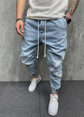 Джоггеры мужские голубые XX Mfstore Изображение Джоггеры мужские голубые XX Mfstore