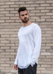 Лонгслив белый удлиненный мужской Mfstore Изображение Лонгслив белый удлиненный мужской Mfstore