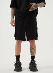 Шорти вільного крою карго спортивні чорні MFStore Изображение Шорти вільного крою карго спортивні чорні MFStore