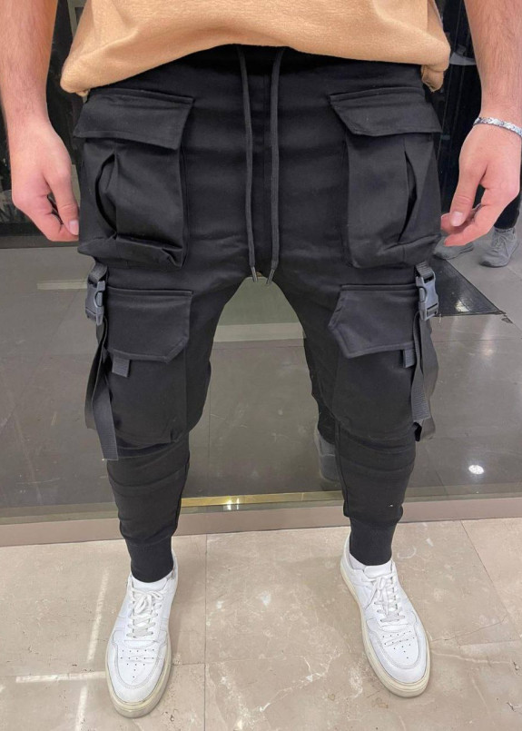 Джоггери карго чоловічі з лампасами MFStore Изображение Джоггери карго чоловічі з лампасами MFStore