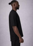 Футболка вільного крою з подовженою спинкою чорна MFStore Изображение Футболка вільного крою з подовженою спинкою чорна MFStore