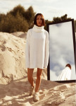 Свитер женский OVERSIZE - белый Изображение Свитер женский OVERSIZE - белый
