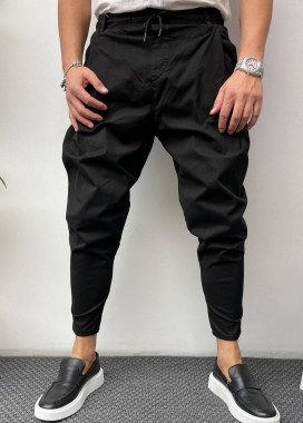 Изображение Стильні чоловічі брюки чорні MFStore