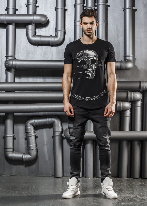 Футболка с черепом Mfstore Изображение Футболка с черепом Mfstore