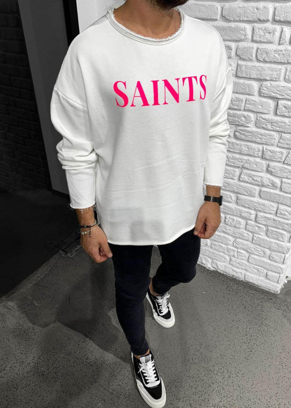 Белый реглан Saints MFStore Изображение Белый реглан Saints MFStore