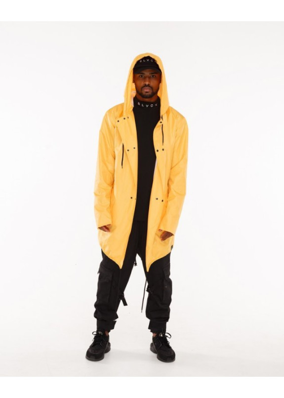Дождевик с принтом на спине ДОЖДЕВИК - желтый Изображение Дождевик с принтом на спине ДОЖДЕВИК - желтый