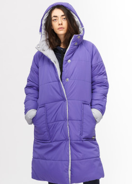 Пуховик сиреневый Roussin Изображение Пуховик сиреневый Roussin