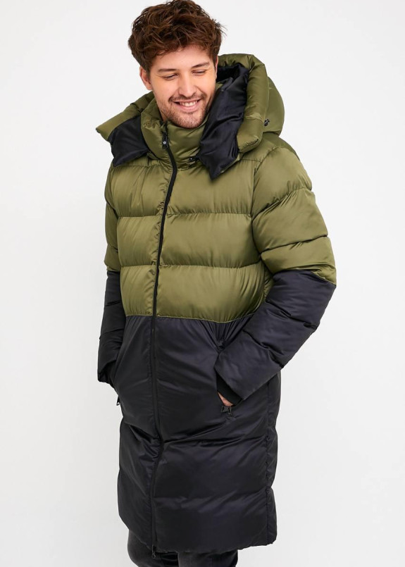 Куртка чоловіча двокольорова хакі MFStore Изображение Куртка чоловіча двокольорова хакі MFStore