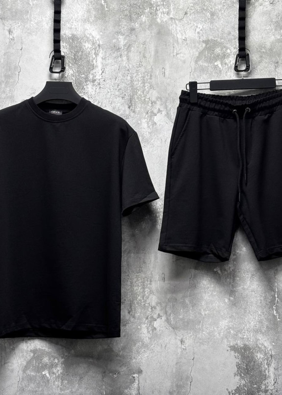 Костюм літній базовий чорний MFStore Изображение Костюм літній базовий чорний MFStore