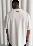 Футболка дизайнерська оверсайз базова біла MFStore Изображение Футболка дизайнерська оверсайз базова біла MFStore
