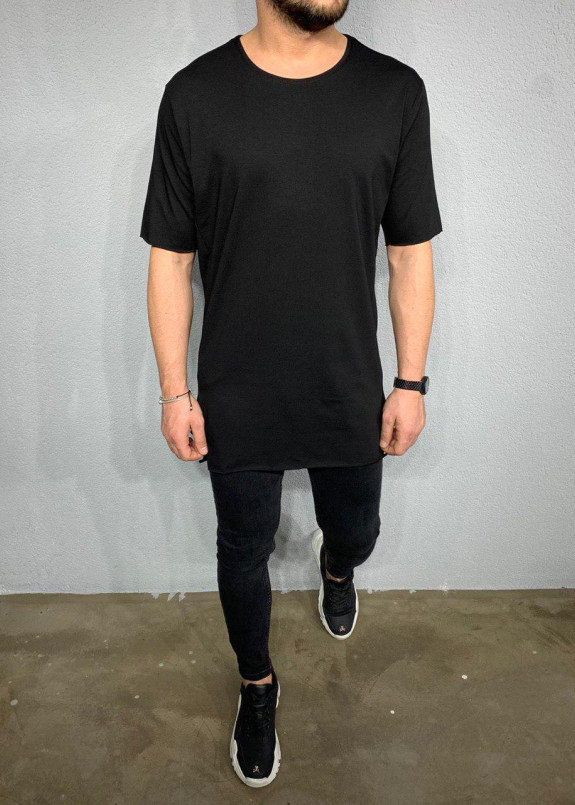 Футболка базовая с удлиненной спиной MFStore Изображение Футболка базовая с удлиненной спиной MFStore