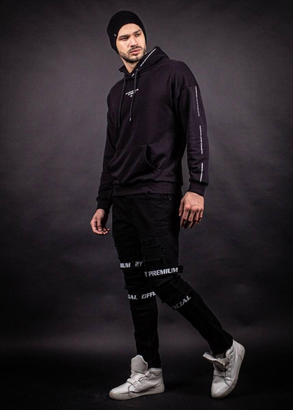 Худи с текстом под горловиной MFStore Изображение Худи с текстом под горловиной MFStore