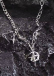 Модний ланцюжок декорований камінням хром MFStore Изображение Модний ланцюжок декорований камінням хром MFStore