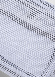 Изображение Прозрачная белая сумка на пояс бананка квадратной формы