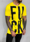 Футболка fuck желтый MFStore Изображение Футболка fuck желтый MFStore