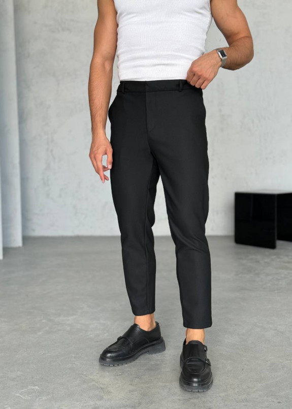 Брюки звужені до низу чорні MFStore Изображение Брюки звужені до низу чорні MFStore