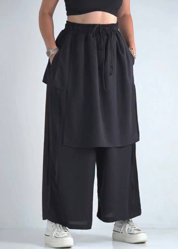 Брюки дизайнерські унісекс вільного крою чорні MFStore Изображение Брюки дизайнерські унісекс вільного крою чорні MFStore