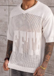 Футболка вільного крою сітка біла MFStore Изображение Футболка вільного крою сітка біла MFStore