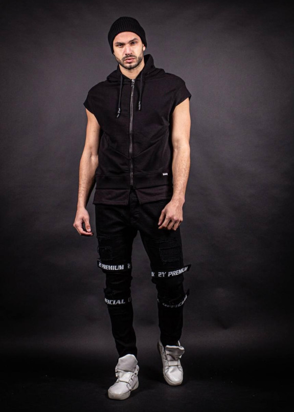 Жилетка на молнии с капюшоном MFStore Изображение Жилетка на молнии с капюшоном MFStore