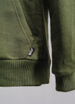Изображение Зеленое мужское худи с классическим лого