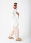 Изображение Оверсайз кимоно мужское белое MFStore