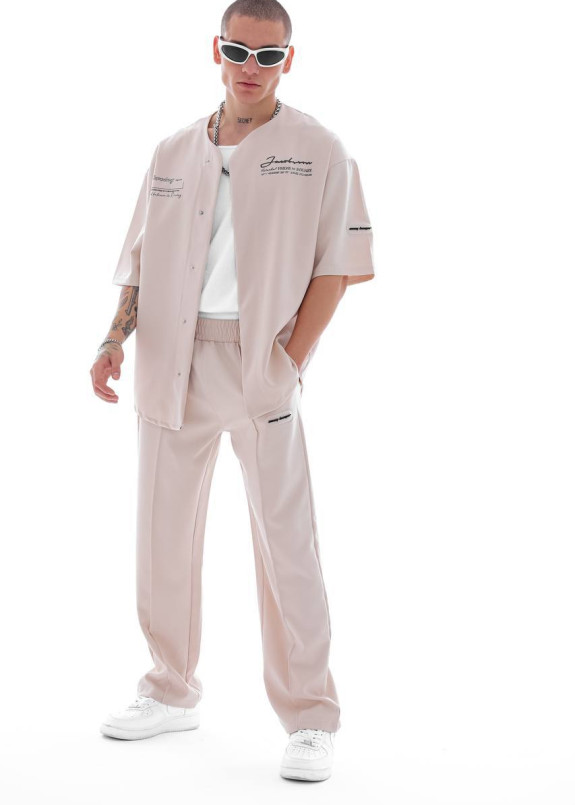 Костюм оверсайз кімоно пісочний MFStore Изображение Костюм оверсайз кімоно пісочний MFStore