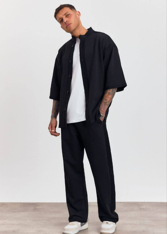 Костюм вільного крою кімоно чорний MFStore Изображение Костюм вільного крою кімоно чорний MFStore