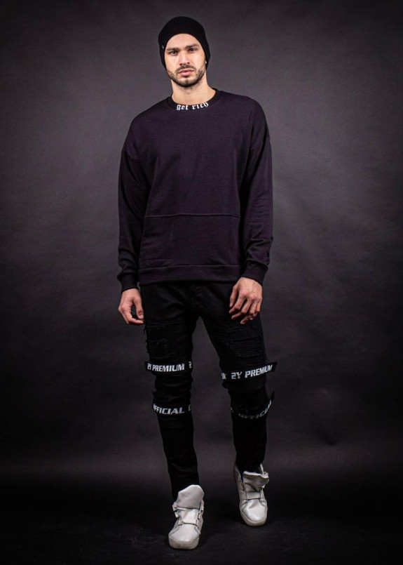 Кофта черная get rich MFStore Изображение Кофта черная get rich MFStore