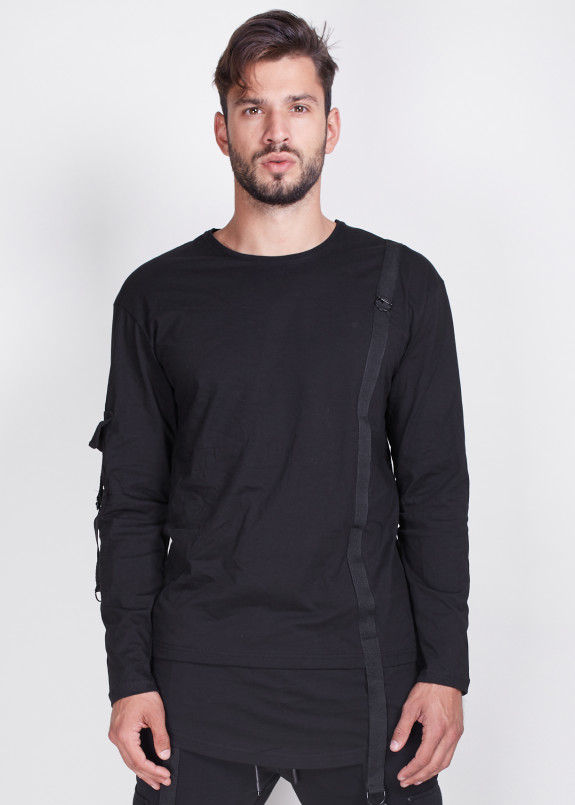 Лонгслив с затяжками Mfstore Изображение Лонгслив с затяжками Mfstore