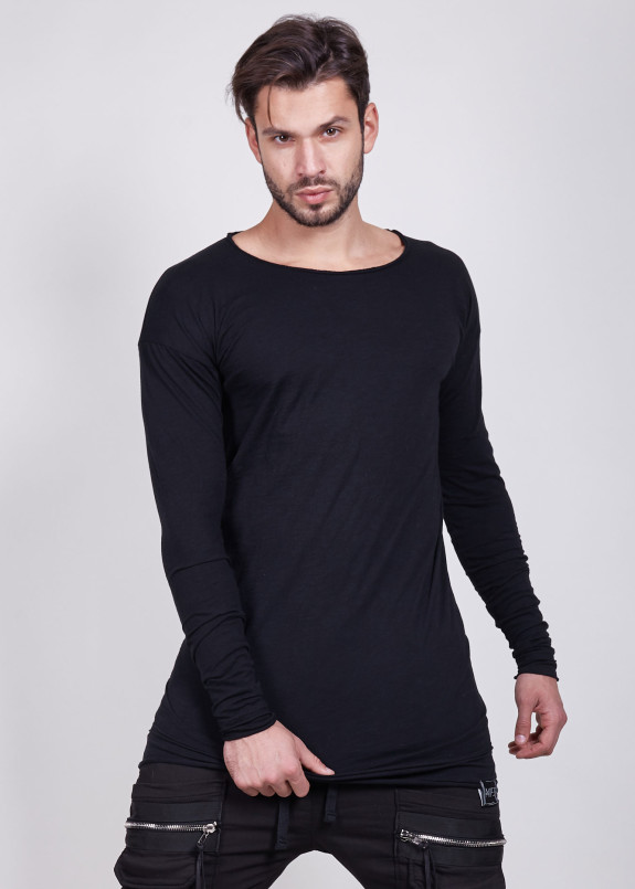 Лонгслив черный Double Cut MFS Изображение Лонгслив черный Double Cut MFS