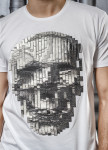 Футболка с детализированным черепом Mfstore Изображение Футболка с детализированным черепом Mfstore