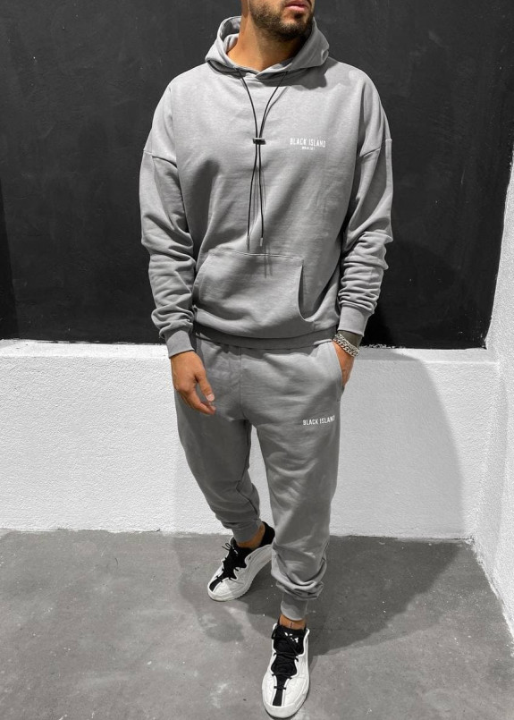 Костюм спортивный urban cult серый MFStore Изображение Костюм спортивный urban cult серый MFStore