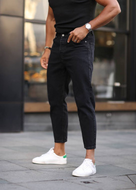 Джинси мом базові чорні MFStore Изображение Джинси мом базові чорні MFStore