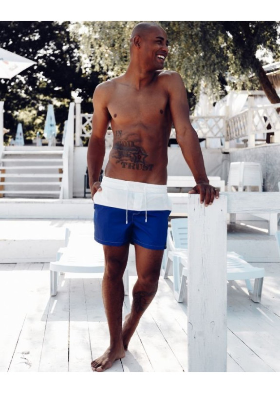 Плавки мужские бело-синие Black Limit Изображение Плавки мужские бело-синие Black Limit